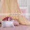 Cotton Round Dome Bed Canopy Draper Bedcover Kids Play Tent  for Reading Mosquito Net Curtain