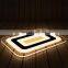 Modern simple ultra-thin acrylic rectangle led ceiling light for bedroom light