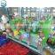 Fun inflatable jungle bouncers castle combo,forest jumping houses,inflatable forest park for kids