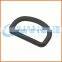 China supplier zinc d ring for dog collar