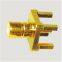High Quality RF Coaxial SMB Female Jack Connector for PCB Mount