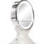 Battery supply Lighted Double side 360 degree rotating 5x magnifying mirror