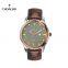 Stainless Steel Fashion Man Watches Genuine Leather Quartz Gift Watch