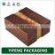 Folding corrugated paper apparel boxes for christmas gift