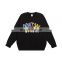 2021 autumn and winter new product brand three-dimensional foam printing color letters hip-hop men's terry sweater