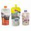 Customized fruit juice spout pouch jam gel packaging bag