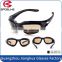 Hot dustproof interchangeable safety sports glasses war game bulletproof military goggles for tactical