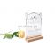 Modern Design Customized Luxury Desk Card Rack Clear Acrylic Wedding Invitation Card