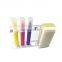 4 Slot Clear Acrylic Dry Erase Board Marker and Eraser Holder Tray Rack