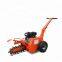 15hp gas engine mini chain trencher, mini digger with CE/EPA
