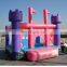 Customized wrestling ring in bouncer moonwalk bounce house inflatable bouncy castle for kids