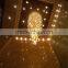Fashion Glass Chandelier Hotel Lobby Decorations