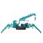 Narrow Space Wireless Remote Control Mini Spider Crawler Crane For Sale