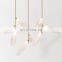 Nordic Art LED Chandelier Glass Luxury Pendant Light Children's Room Decoration Dining Room and Living Room Chandelier