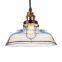 Vintage Edison Industrial 1-Light Pendant Glass Hanging Light