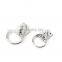 JRSGS Customized High Quality 304/316 Stainless Steel Marine grade hardware Square Eye Plate With Ring