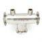 Stainless Steel Sanitary Food Grade Heating Jacketed Clamp Tee