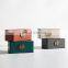 wholesale hot-sell modern home interior milk white grey nordic microfiber leather metal jewelry box for home decoration