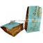 Custom Eight Side Seal Aluminum Foil  Coffee Bag with valve  coffee bags wholesale