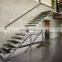 High Quality Steel Structure Modern  Staircase Stainless Steel Handrail Staircase