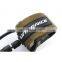 UNDERICE Army Green Color 7mm 10ft Coild Leash For Stand Up Paddle Board