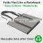 Foldable Extra Large Recycled Reusable Non Woven Shopping Box Tote Collapsible Grocery Bag