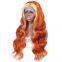 Ginger Blonde Lace Front Wig Body Wave Hd Lace Frontal Wig 613 Colored Human Hair Wigs 13X4 Ginger Lace Front Wig