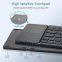 Foldable Wireless 5.0 BT Keyboard With Touchpad Rechargeable Portable Keyboards For Smartphone Android IOS Mac Windows