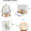 Hot selling 360 Rotating Projector Light LED Crystal Table Lamp Acrylic RGB Atmosphere Light for Bedroom Living Room Office