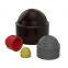 Plastic Round Dome Hex Nut Cap PE Plastic Hexagon protection Caps