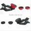 3in1 Clip Fish Eye Lens Wide extraposition Angle Macro Mobile Phone Lens fish eye