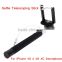 New product for 2015 extended monopod selfie stick z07-5 s cable control for cell phone