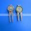 customized blank divot tool ball marker stick on it golf divot tool