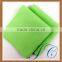 Stock square eye microfiber cleaning cloth for promotional gifts
