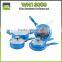 High quality and best price frying pan cookware set eco ceramic/nonstick cookware set