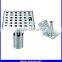 rectangular indoor stainless steel floor drain grate