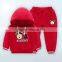 Cotton baby suit long sleeve 2pcs New Autumn Winter Boy Suits Thermal Children Tracksuit Kids Clothing Suit Boys