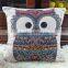 PLUS cute animal printed linen throw pillow case