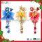 2015 Hot Sale Popular New Product Colorful Plastic Bell Shaped Christmas Ornaments
