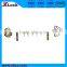 Decorative iron peacock tail curtain rod/curtain pole set (6025-22H4L3W)