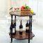 Wholesale wooden dining room trolley/serving trolley/cleaning trolley