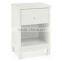 modern bedroon furniturer one drawer, two drawers, three drawers small cheap wooden white nightstand