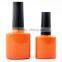 black empty uv gel nail polish glass bottle container