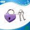 AJF love heart lock colorful heart lock for wedding