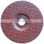 433 RED Flexible grinding disc in WHITE ALUMINIUM OXIDE for STAINLESS STEEL