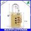 Factory directly sell OEM 2014 new product good quality brass digital padlock
