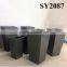 Tall square big fiberglass plant pot wholesale