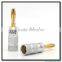 OEM speaker connector Audio Video Plug Male Banana