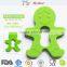 Latest Educational toys A shaped Silicone Baby Teether For Baby learning free sample products