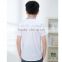 2016 latest design hot sale model fashion white shirt for boys